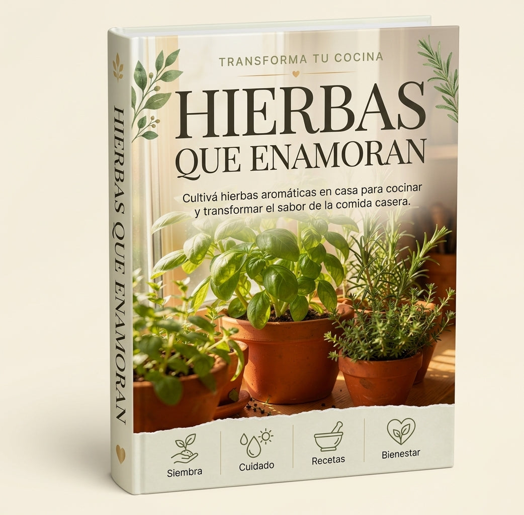Hierbas que enamoran: cocina con hierbas frescas todos los dias